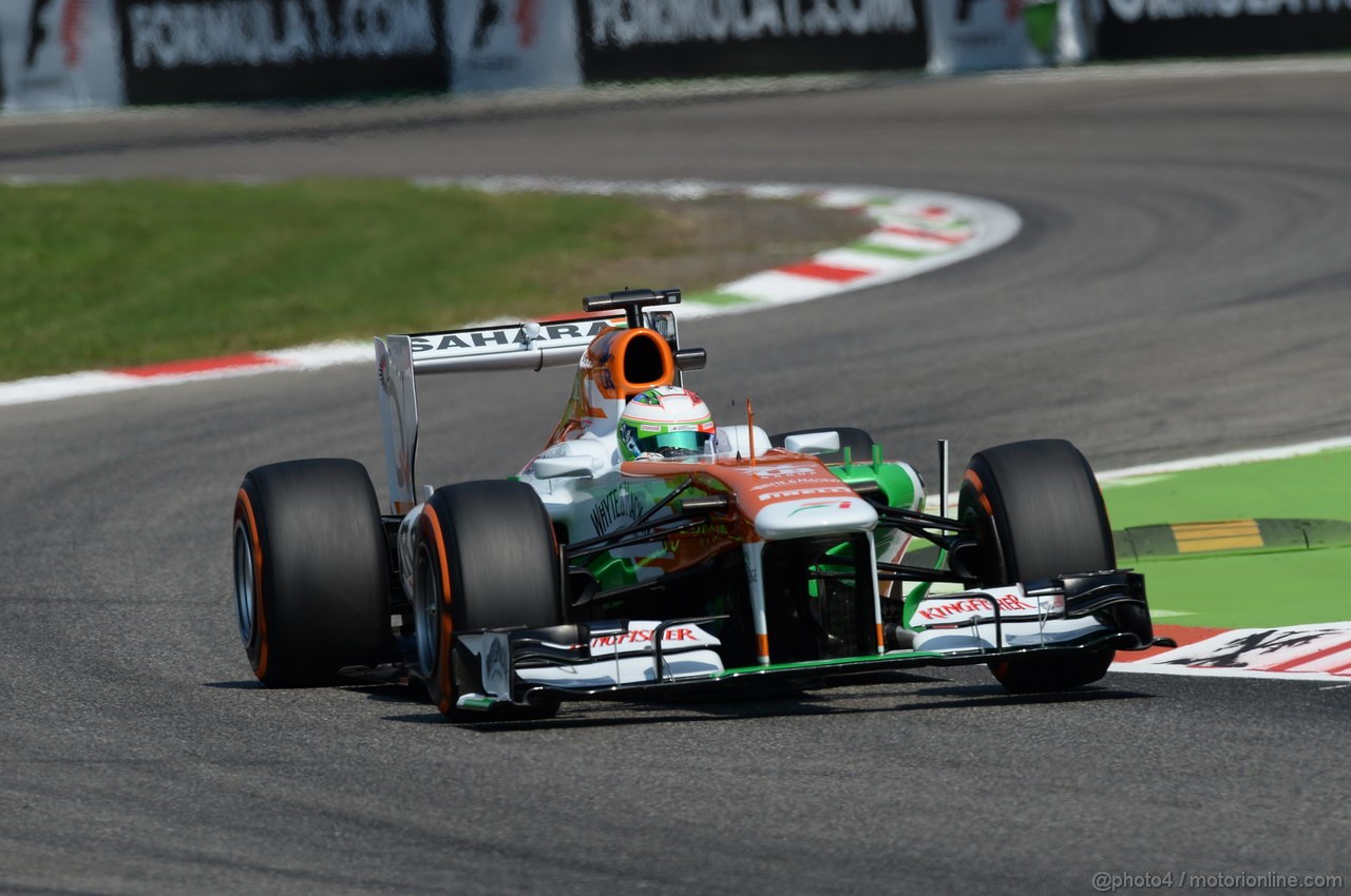 GP ITALIA, 06.09.2013- Free practice 2, Paul di Resta (GBR) Sahara Force India F1 Team VJM06