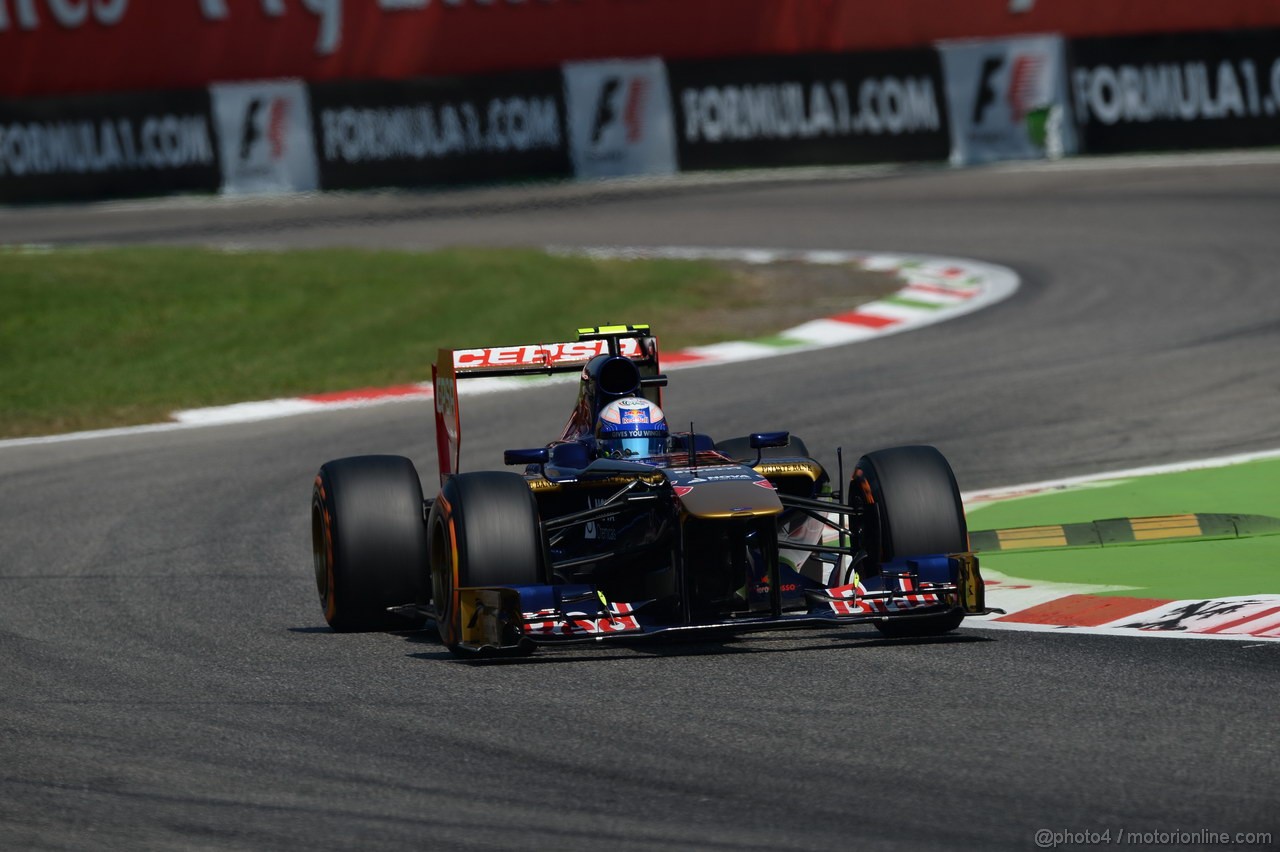 GP ITALIA, 06.09.2013- Free practice 2, Daniel Ricciardo (AUS) Scuderia Toro Rosso STR8