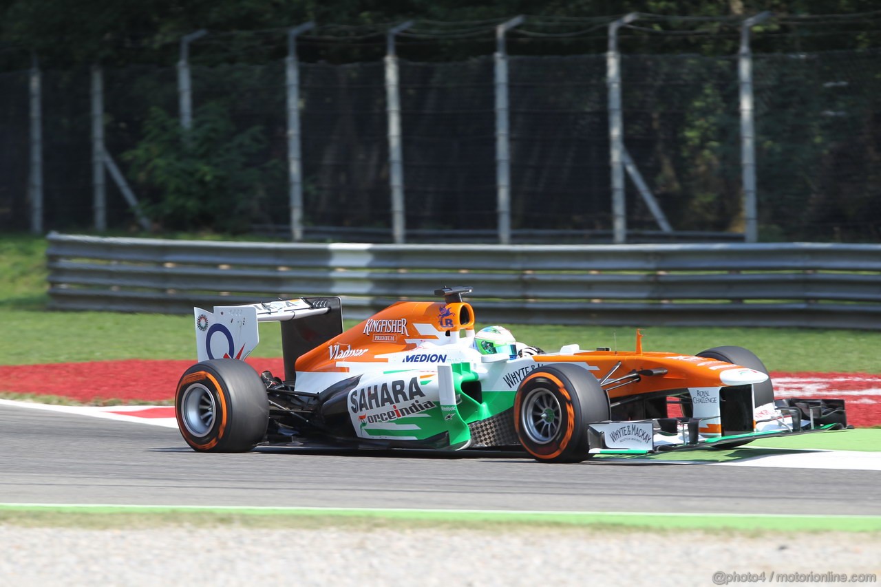 GP ITALIA, 06.09.2013- Free practice 2, Paul di Resta (GBR) Sahara Force India F1 Team VJM06