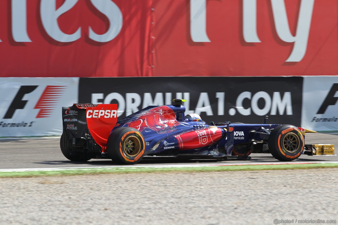 GP ITALIA, 06.09.2013- Free practice 2, Daniel Ricciardo (AUS) Scuderia Toro Rosso STR8