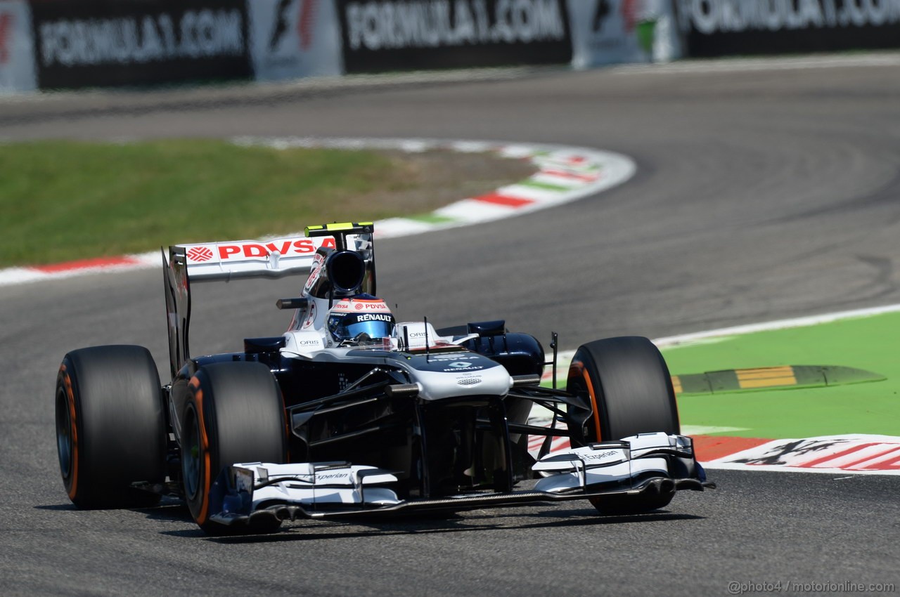 GP ITALIA, 06.09.2013- Free practice 2, Valtteri Bottas (FIN), Williams F1 Team FW35