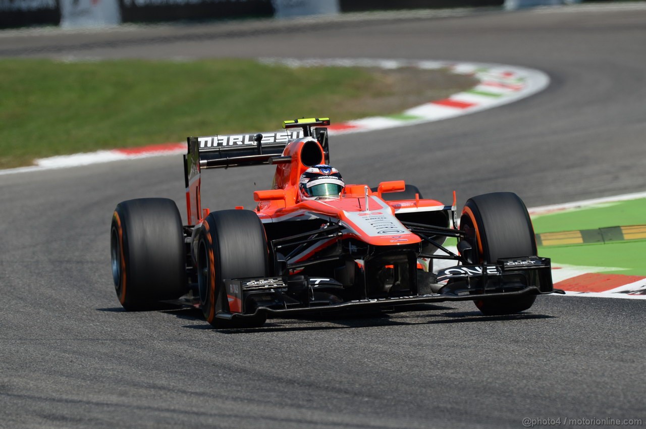 GP ITALIA, 06.09.2013- Free practice 2, Max Chilton (GBR), Marussia F1 Team MR02