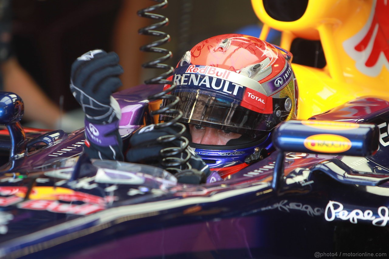 GP ITALIA, 06.09.2013- Free practice 2, Sebastian Vettel (GER) Red Bull Racing RB9