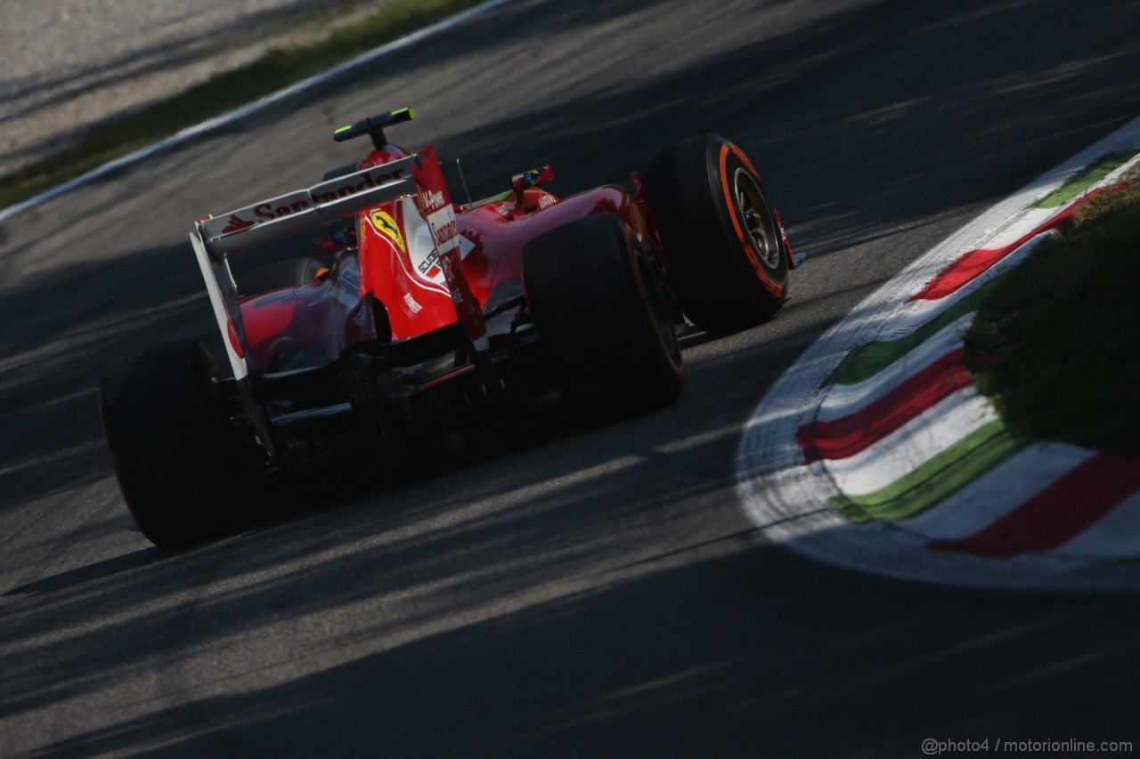 GP ITALIA, 06.09.2013- Free practice 2, Felipe Massa (BRA) Ferrari F138