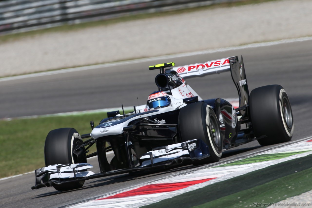 GP ITALIA, 06.09.2013- Free practice 2, Valtteri Bottas (FIN), Williams F1 Team FW35