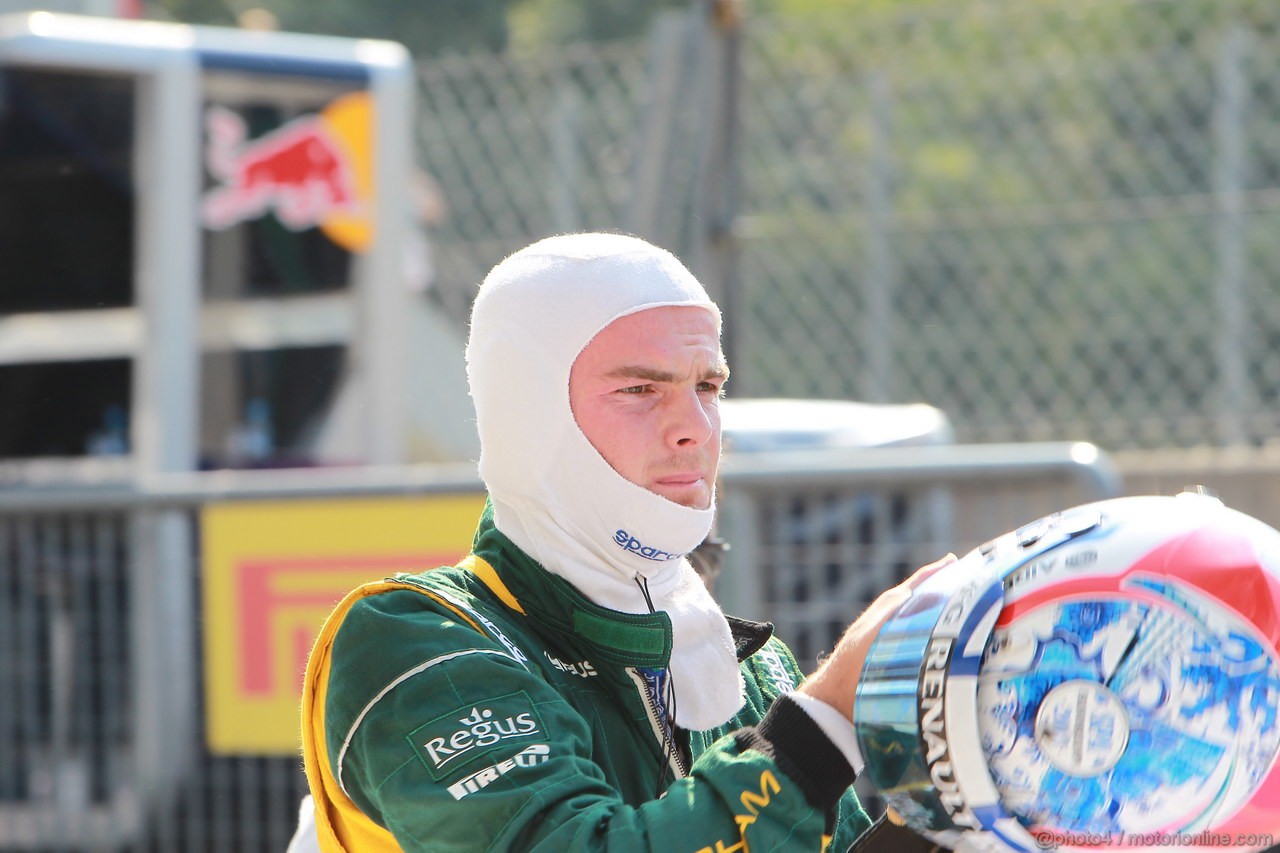 GP ITALIA, 06.09.2013- Free practice 2, Giedo Van der Garde (NED), Caterham F1 Team CT03