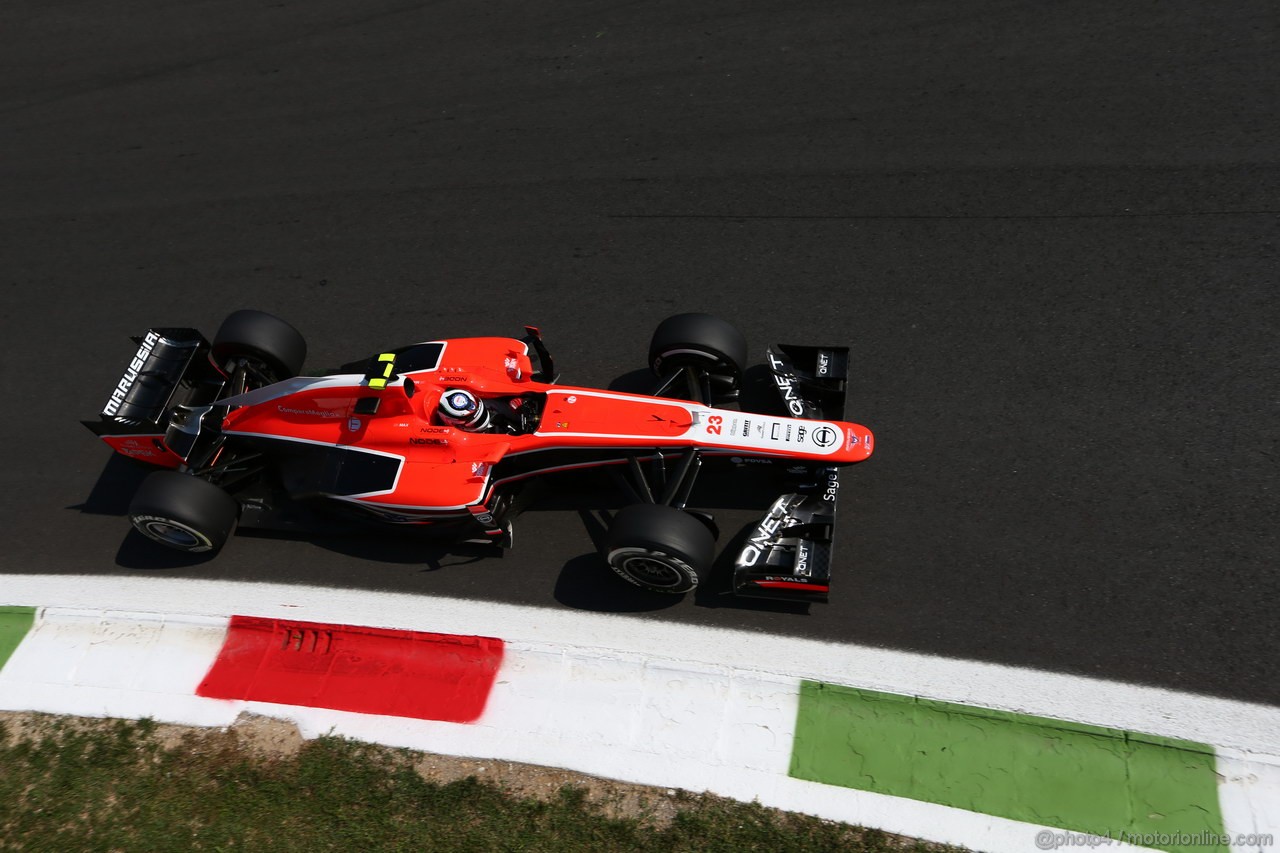 GP ITALIA, 06.09.2013- Free practice 2, Max Chilton (GBR), Marussia F1 Team MR02