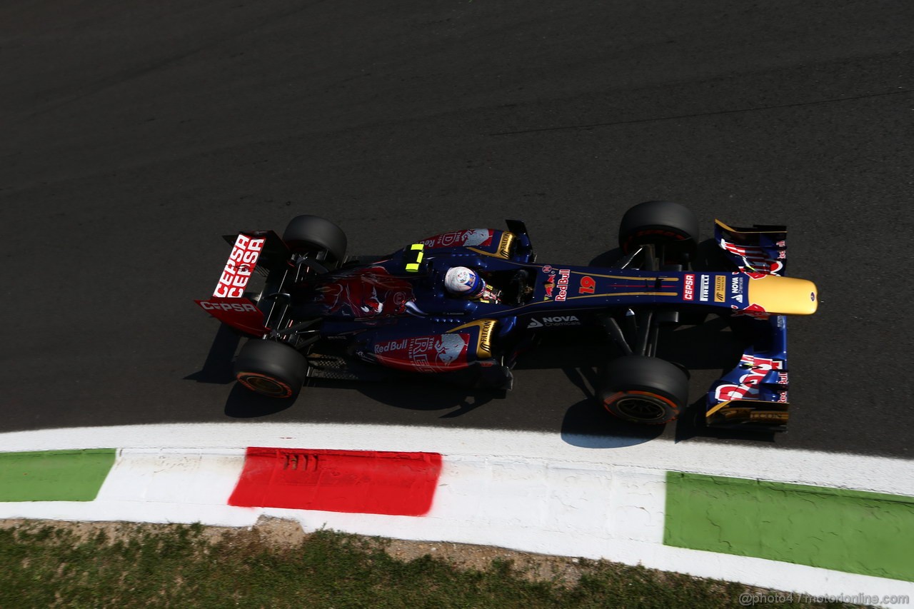 GP ITALIA, 06.09.2013- Free practice 2, Daniel Ricciardo (AUS) Scuderia Toro Rosso STR8