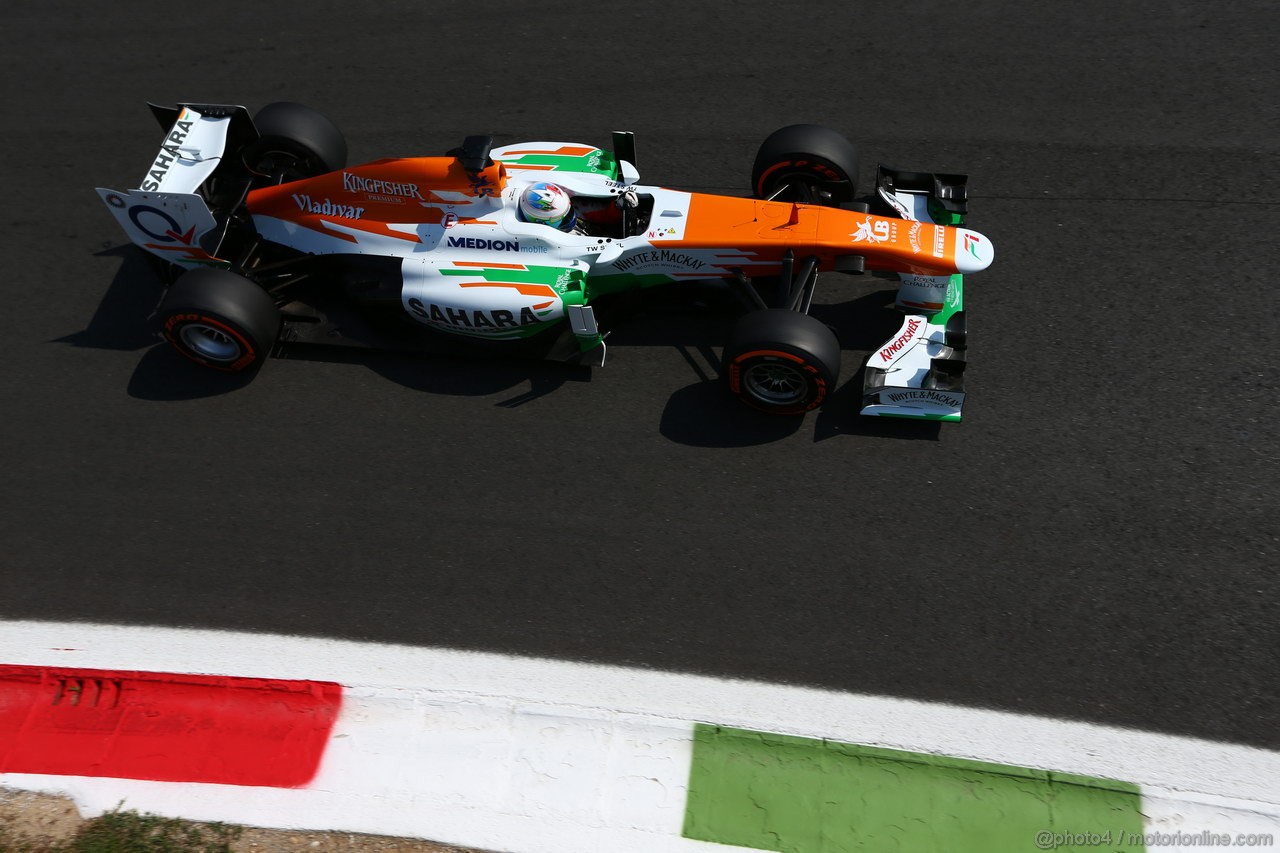 GP ITALIA, 06.09.2013- Free practice 2, Paul di Resta (GBR) Sahara Force India F1 Team VJM06