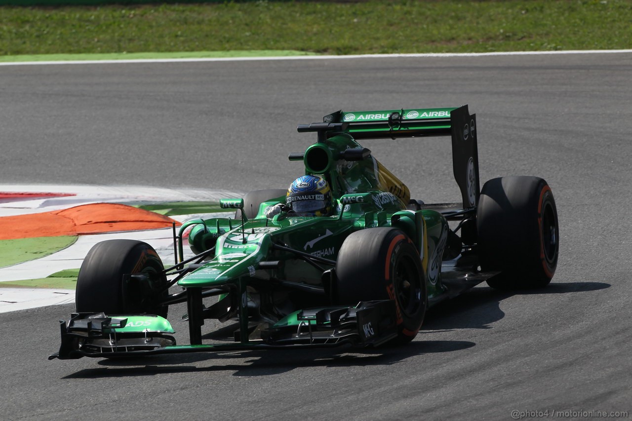 GP ITALIA, 06.09.2013- Free practice 2, Charles Pic (FRA) Caterham F1 Team CT03