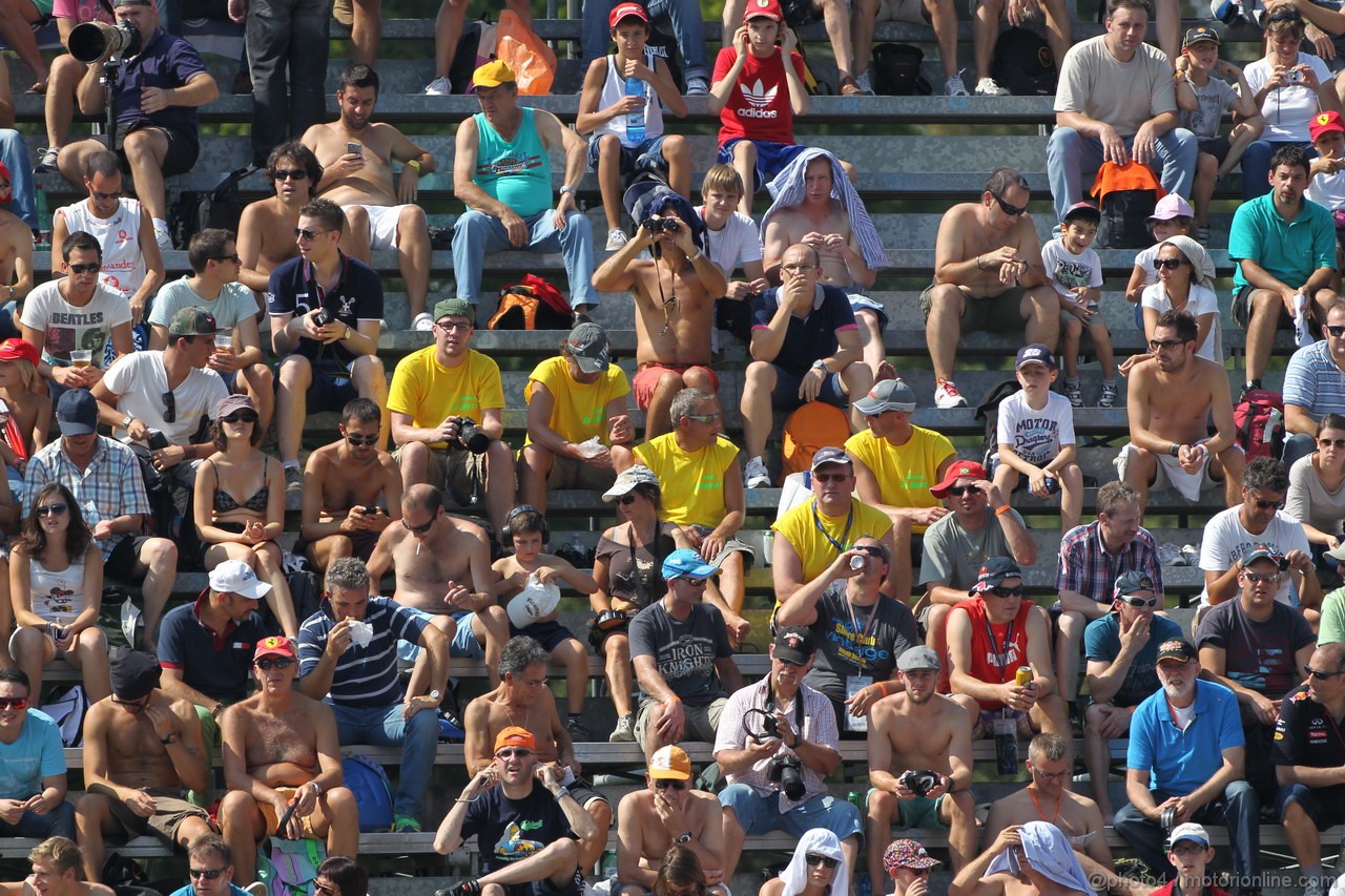 GP ITALIA, 06.09.2013- Free practice 2, Grandstands