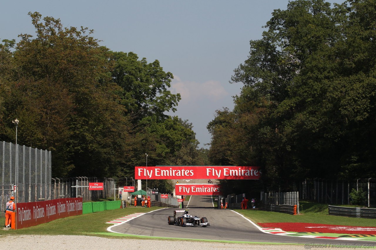 GP ITALIA, 06.09.2013- Free practice 2, Valtteri Bottas (FIN), Williams F1 Team FW35