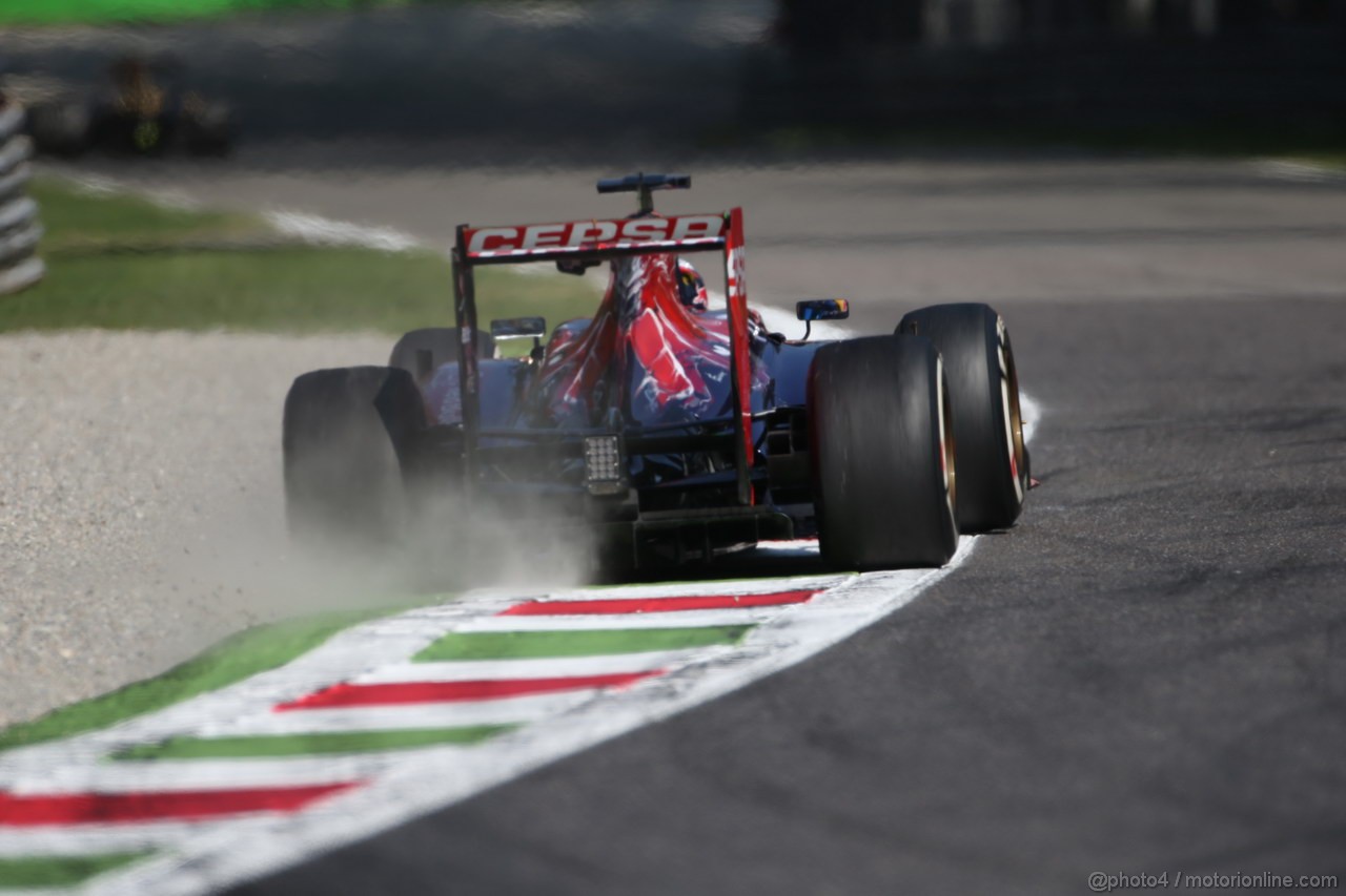 GP ITALIA, 06.09.2013- Free practice 2, Jean-Eric Vergne (FRA) Scuderia Toro Rosso STR8