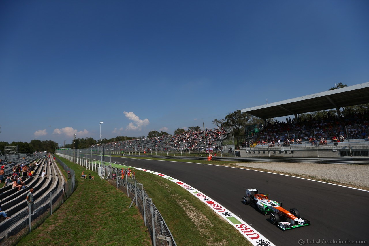 GP ITALIA, 06.09.2013- Free practice 2, Adrian Sutil (GER), Sahara Force India F1 Team VJM06