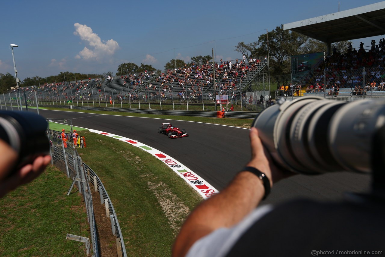 GP ITALIA, 06.09.2013- Free practice 2, Fernando Alonso (ESP) Ferrari F138