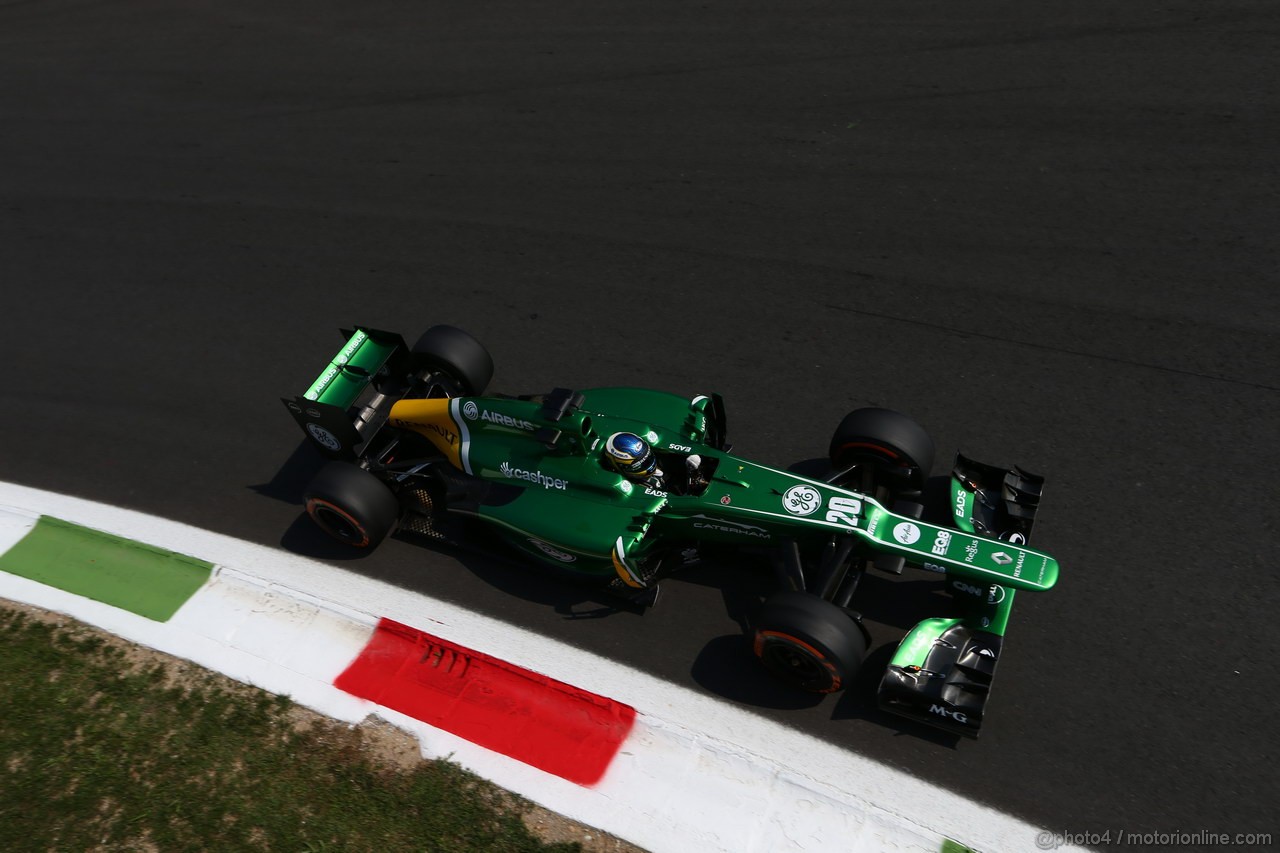 GP ITALIA, 06.09.2013- Free practice 2, Charles Pic (FRA) Caterham F1 Team CT03