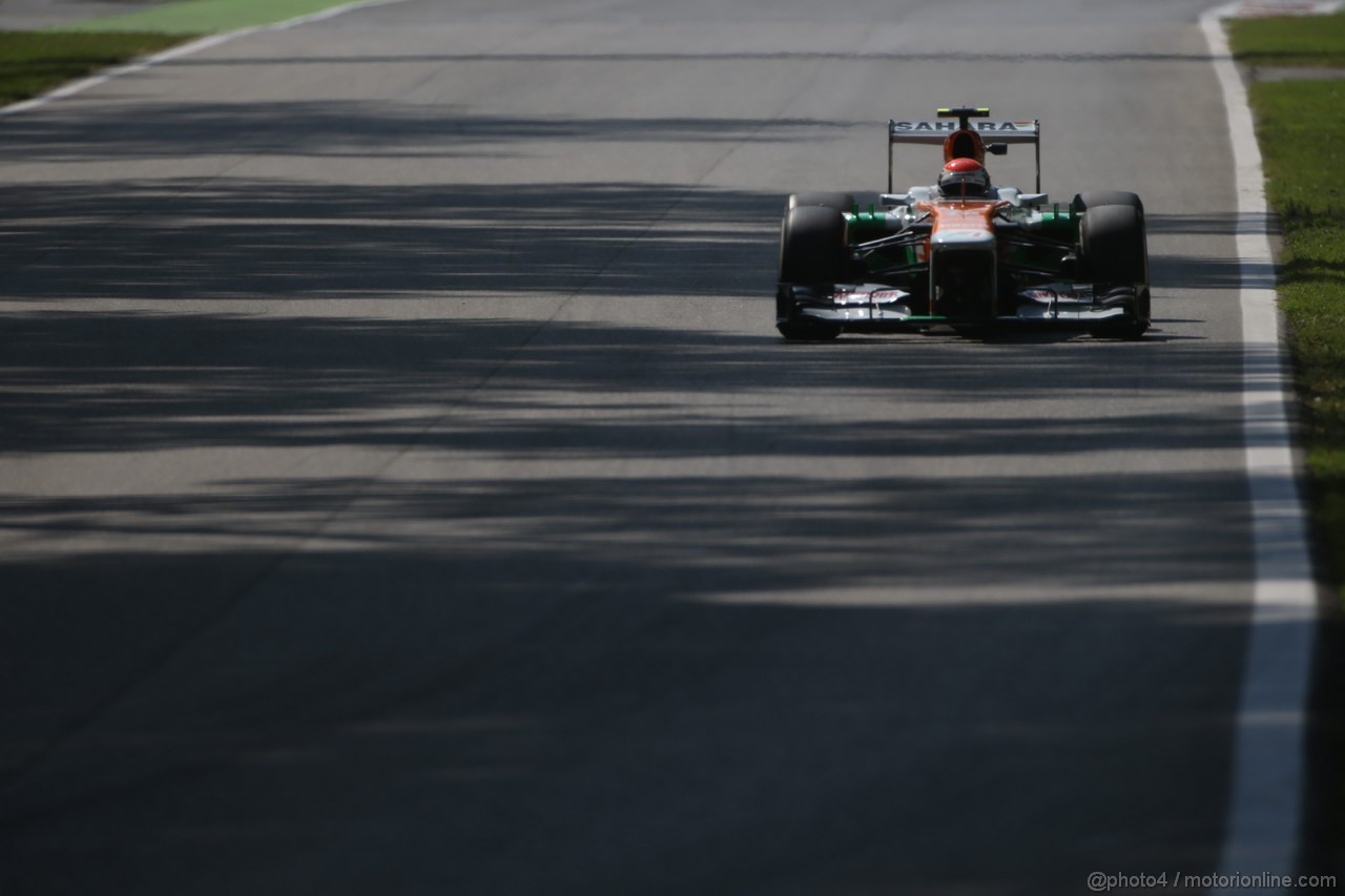 GP ITALIA, 06.09.2013- Free practice 2, Adrian Sutil (GER), Sahara Force India F1 Team VJM06