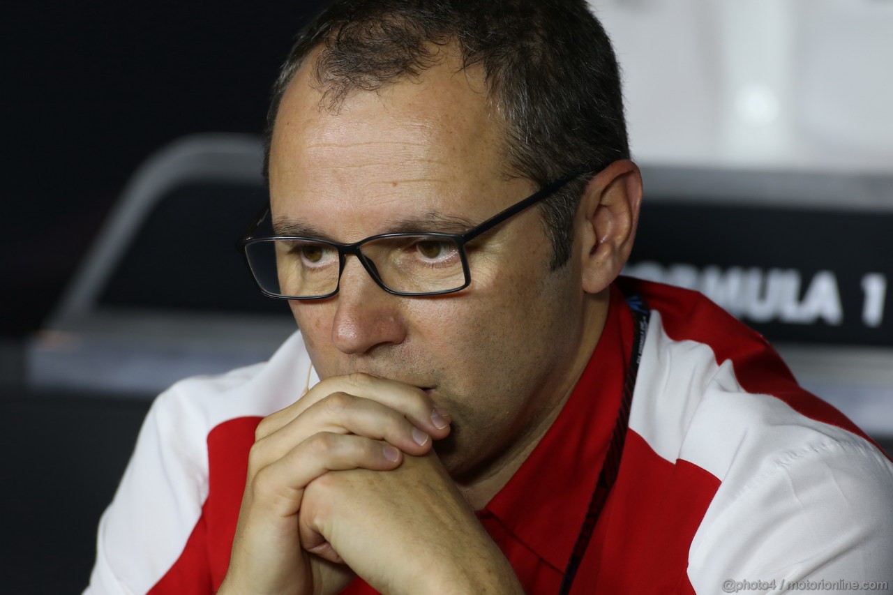 GP ITALIA, 06.09.2013- Venerdi' Press Conference, Stefano Domenicali (ITA) Team Principal, Ferrari