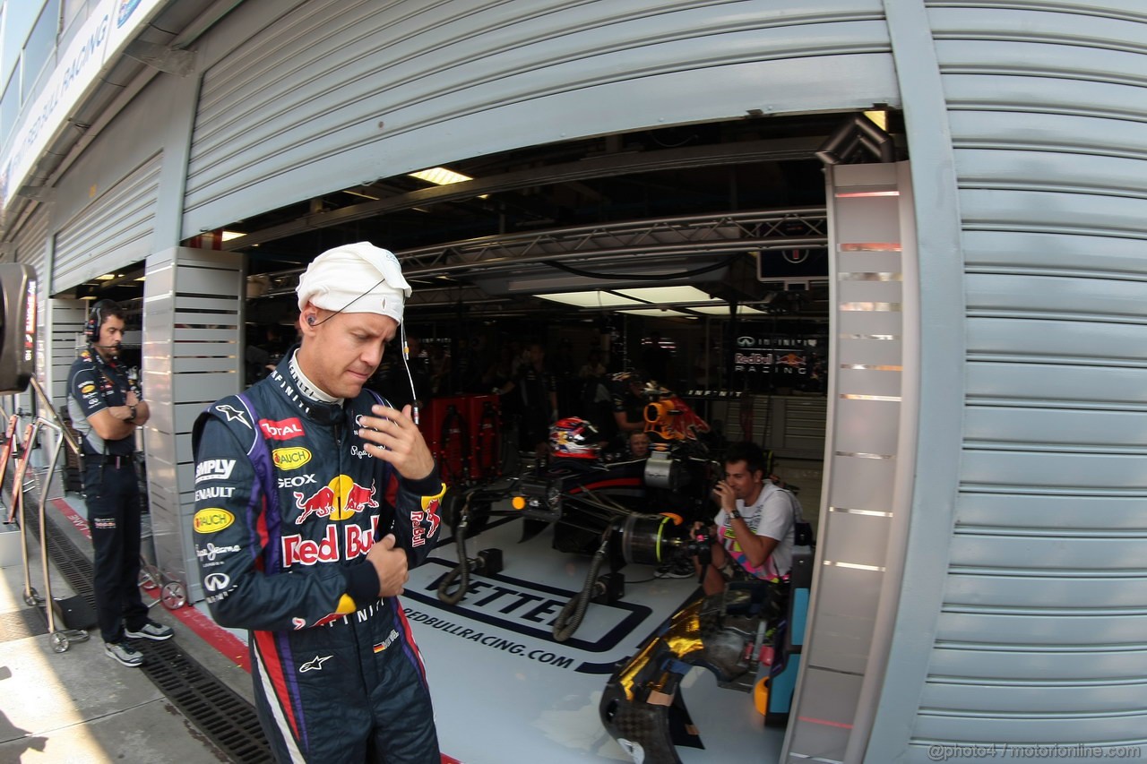 GP ITALIA, 06.09.2013- Free practice 2, Sebastian Vettel (GER) Red Bull Racing RB9