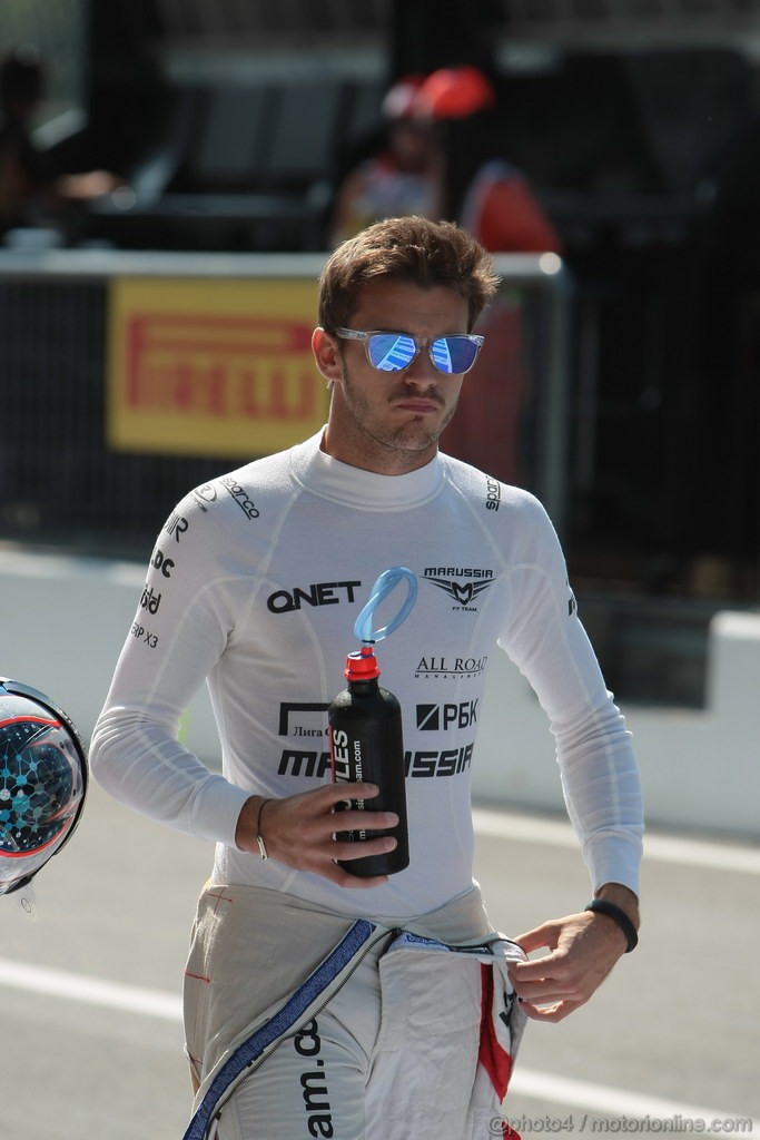 GP ITALIA, 06.09.2013- Free practice 2, Jules Bianchi (FRA) Marussia F1 Team MR02