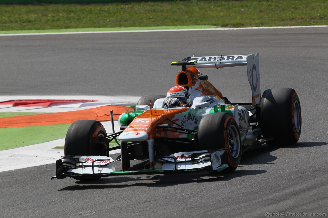 GP ITALIA, 06.09.2013- Free practice 2, Adrian Sutil (GER), Sahara Force India F1 Team VJM06