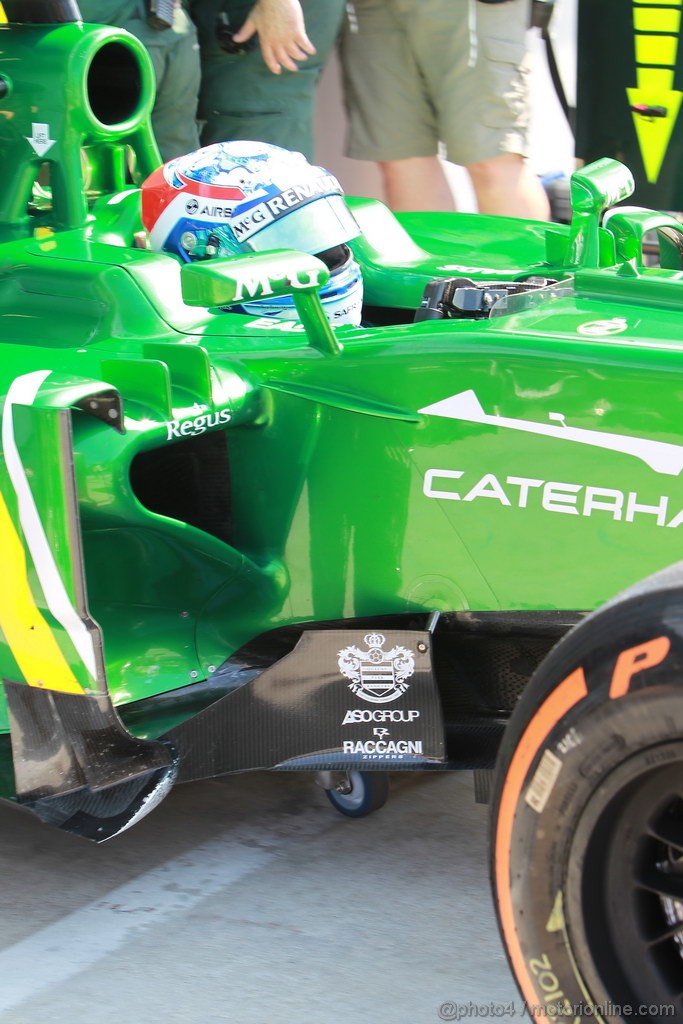 GP ITALIA, 06.09.2013- Free practice 2, Giedo Van der Garde (NED), Caterham F1 Team CT03