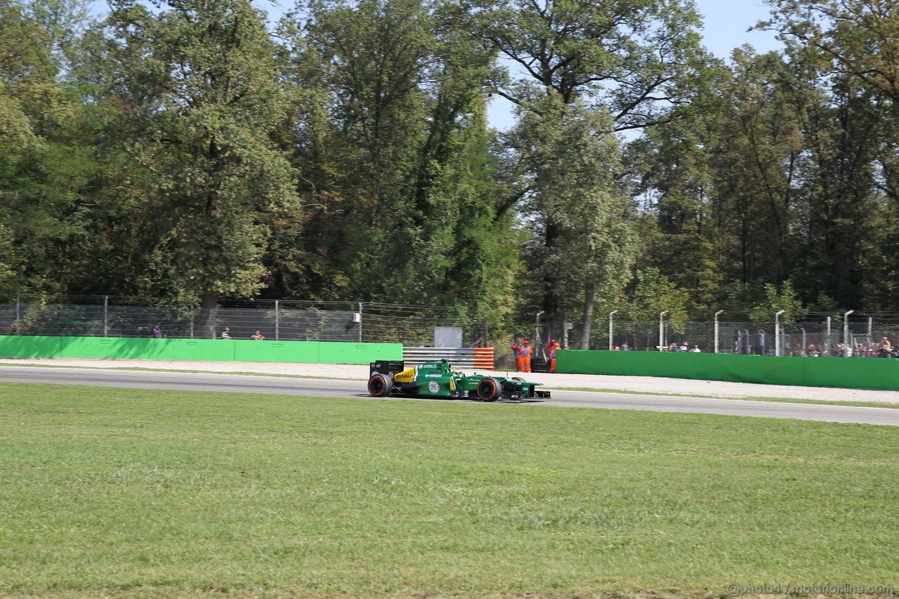 GP ITALIA, 06.09.2013- Free practice 2, Charles Pic (FRA) Caterham F1 Team CT03