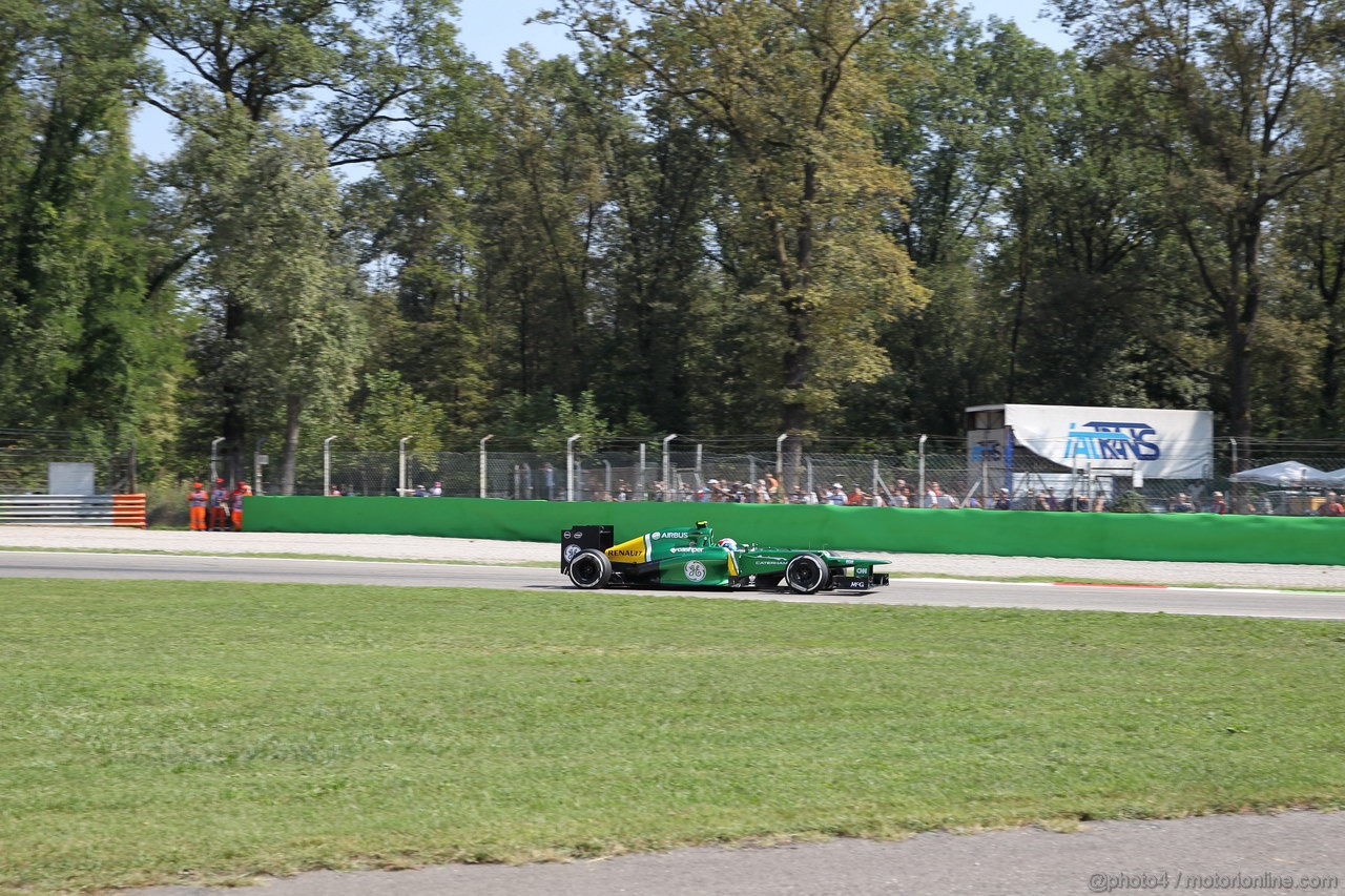 GP ITALIA, 06.09.2013- Free practice 2, Giedo Van der Garde (NED), Caterham F1 Team CT03