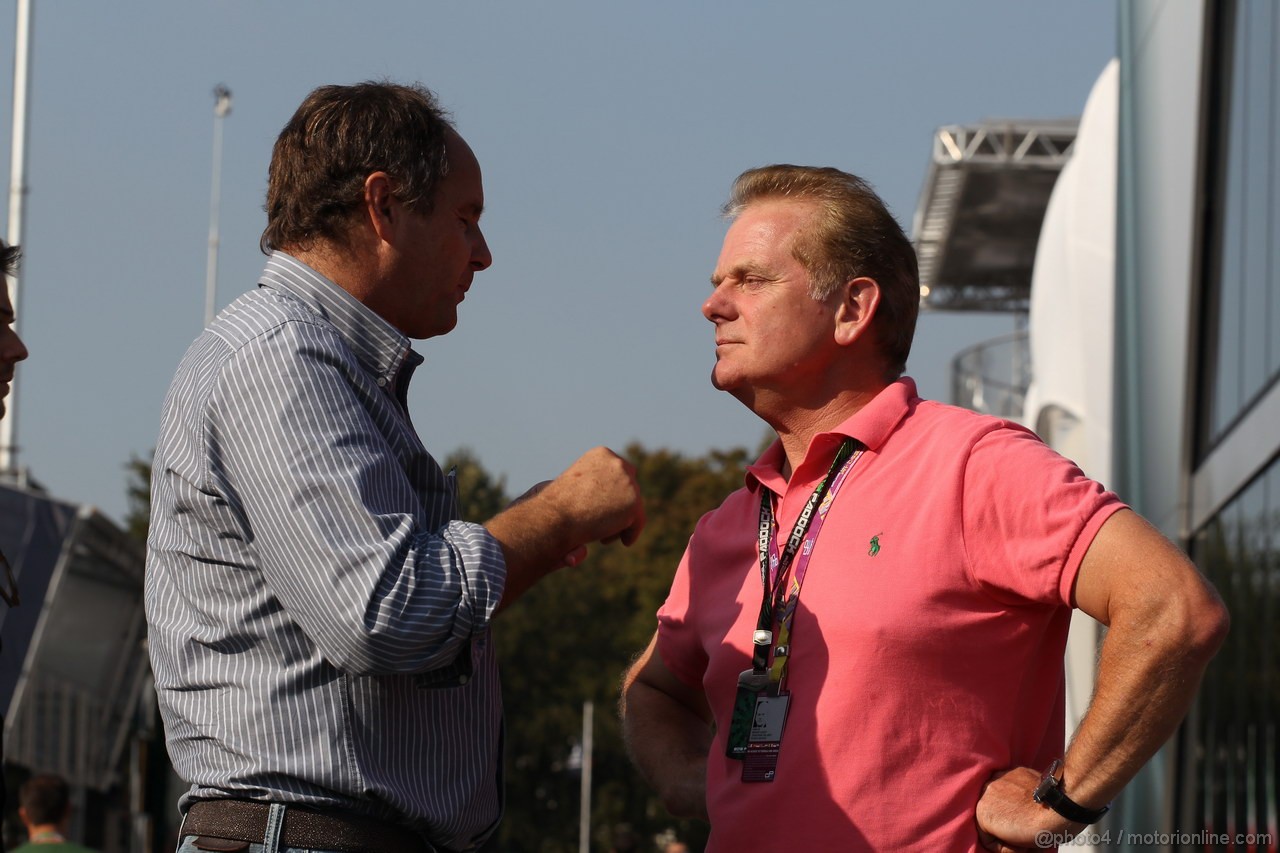 GP ITALIA, 06.09.2013- Gherard Berger (AUT)