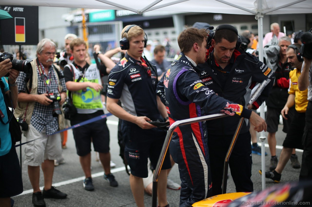 GP MALESIA, 24.03.2013- Gara, Sebastian Vettel (GER) Red Bull Racing RB9