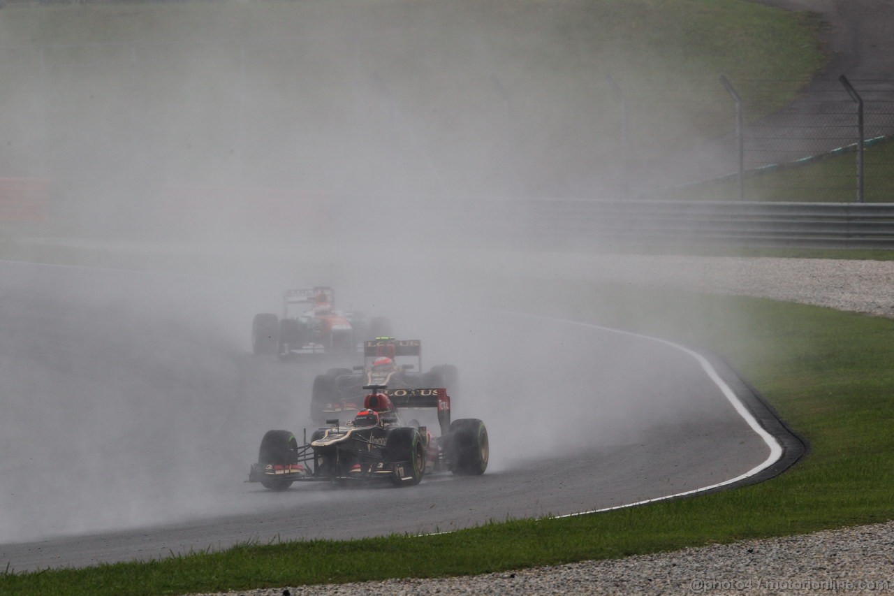 GP MALESIA, 24.03.2013- Gara, Kimi Raikkonen (FIN) Lotus F1 Team E21