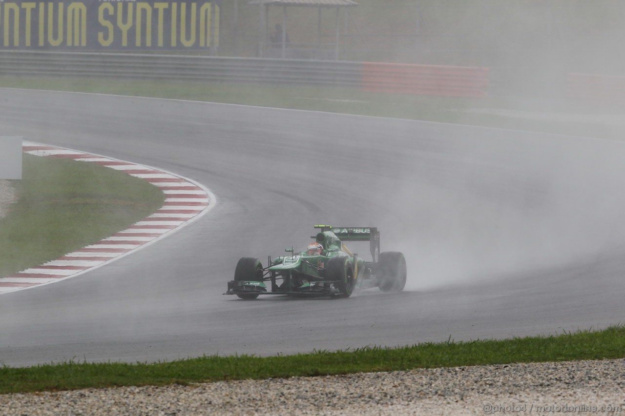 GP MALESIA, 24.03.2013- Gara, Giedo Van der Garde (NED), Caterham F1 Team CT03