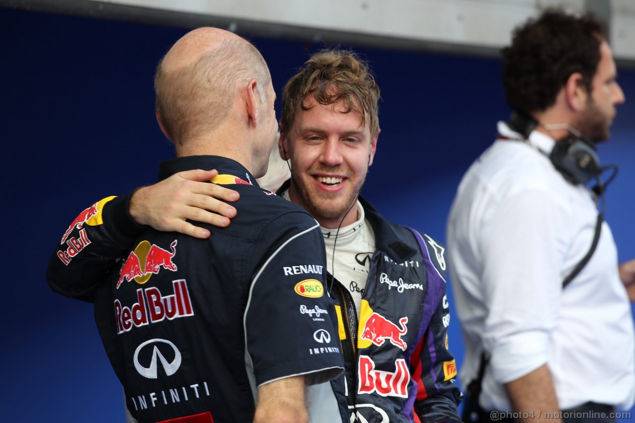 GP MALESIA, 24.03.2013- Gara, Sebastian Vettel (GER) Red Bull Racing RB9