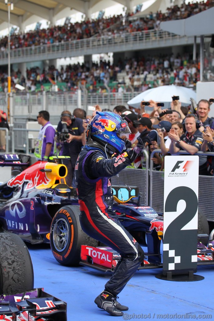 GP MALESIA, 24.03.2013- Gara, Sebastian Vettel (GER) Red Bull Racing RB9