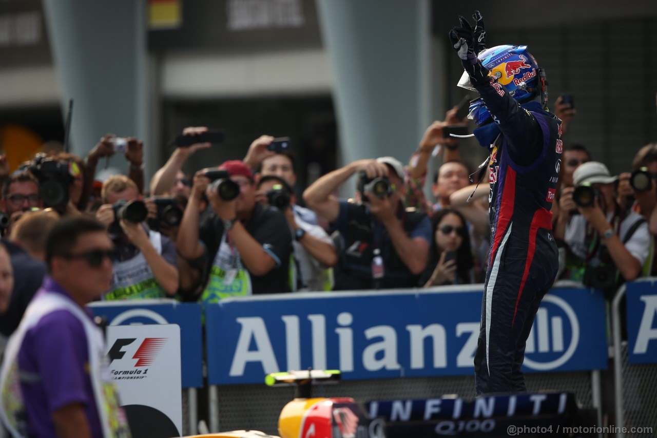 GP MALESIA, 24.03.2013- Gara, Sebastian Vettel (GER) Red Bull Racing RB9