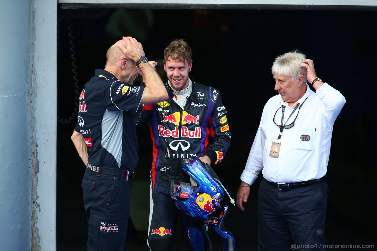 GP MALESIA, 24.03.2013- Gara, Sebastian Vettel (GER) Red Bull Racing RB9