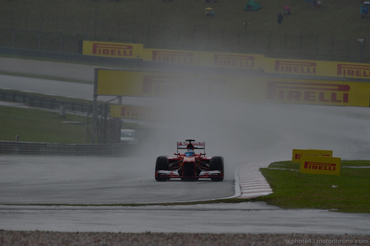 GP MALESIA, 24.03.2013- Gara, Fernando Alonso (ESP) Ferrari F138 