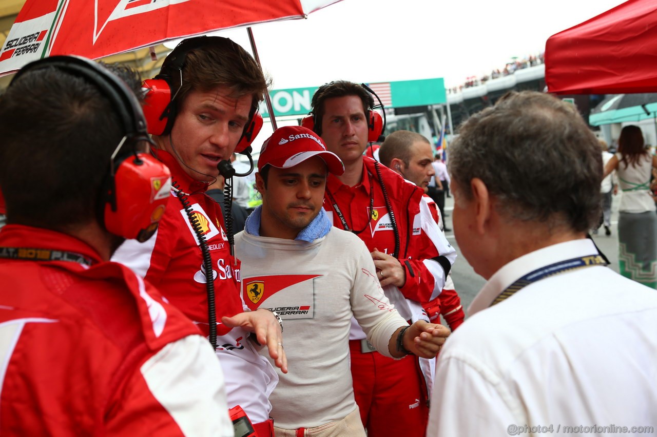 GP MALESIA, 24.03.2013- Gara, Felipe Massa (BRA) Ferrari F138 