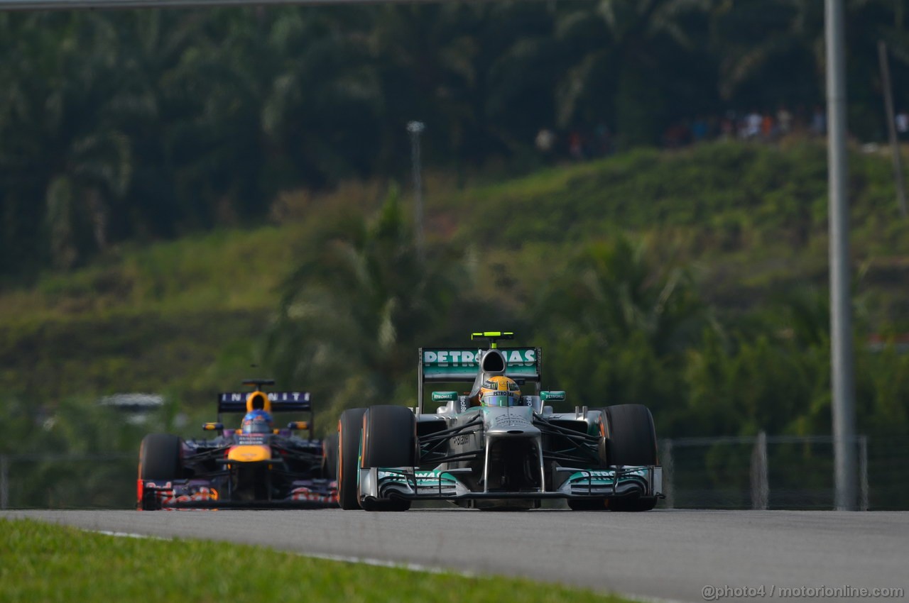 GP MALESIA, 24.03.2013- Gara, Lewis Hamilton (GBR) Mercedes AMG F1 W04 