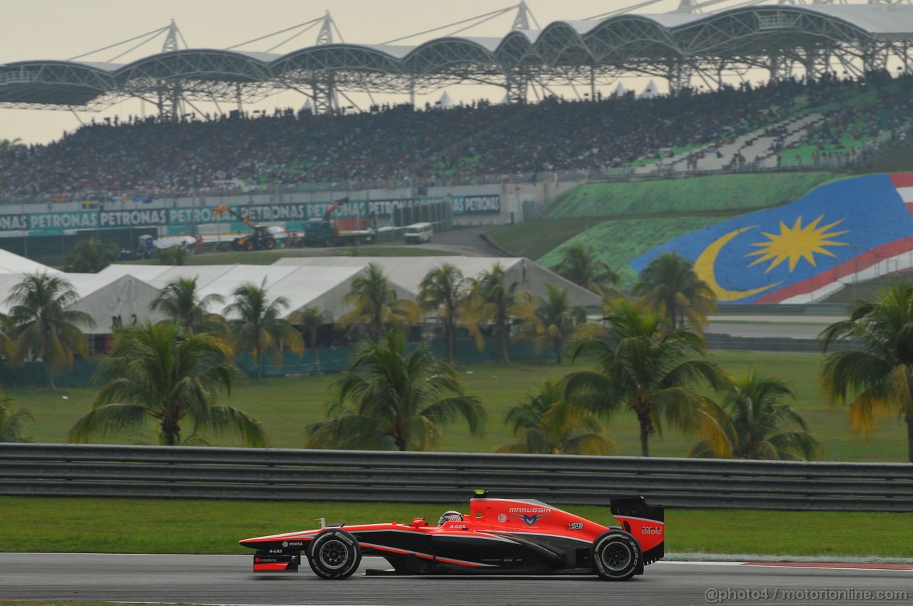 GP MALESIA, 24.03.2013- Gara, Max Chilton (GBR), Marussia F1 Team MR02