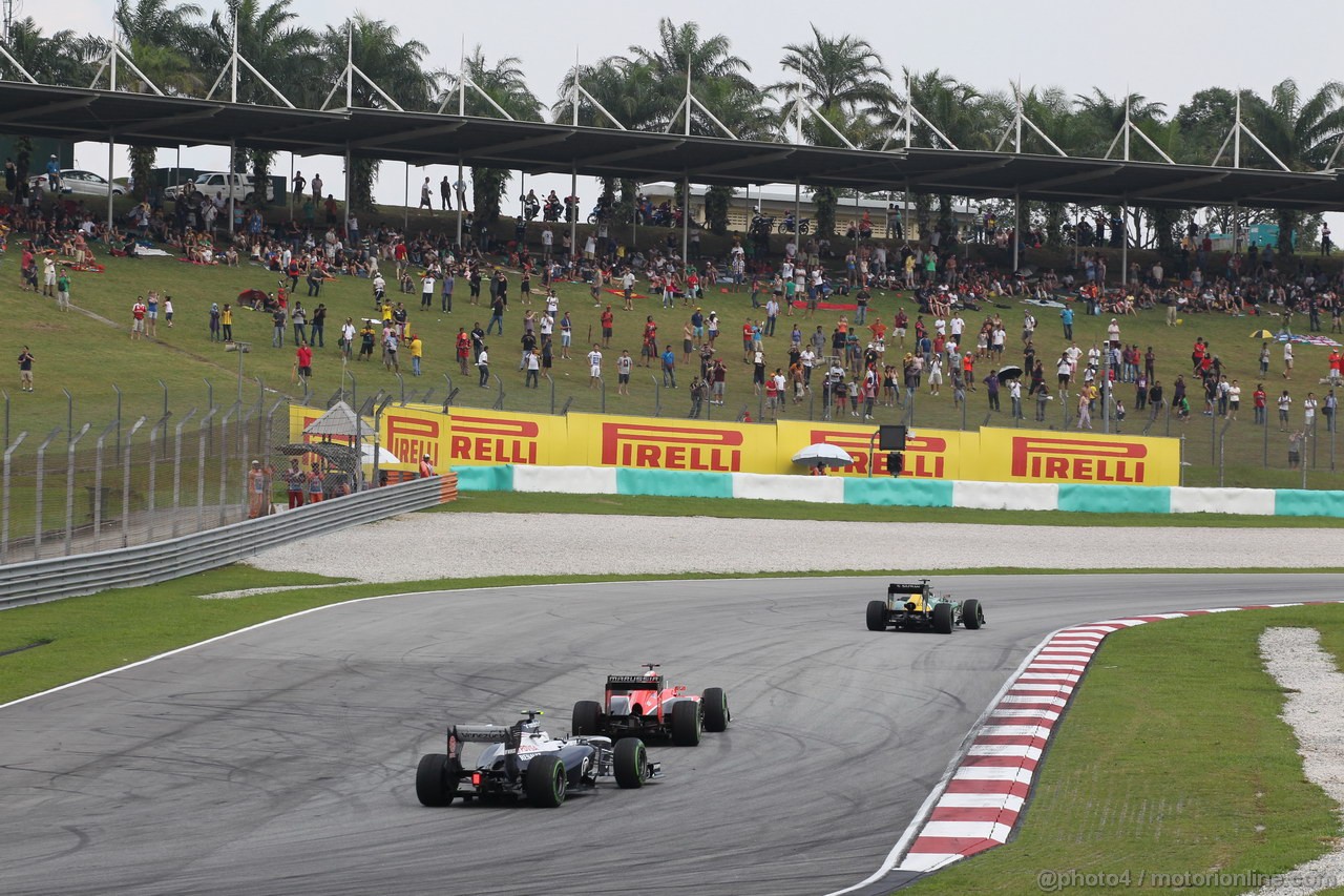 GP MALESIA, 24.03.2013- Gara, Valtteri Bottas (FIN), Williams F1 Team FW35