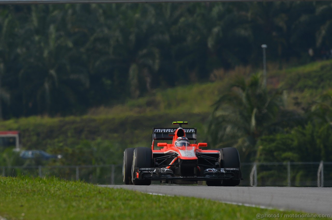 GP MALESIA, 24.03.2013- Gara, Max Chilton (GBR), Marussia F1 Team MR02