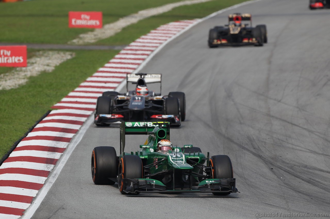 GP MALESIA, 24.03.2013- Gara, Giedo Van der Garde (NED), Caterham F1 Team CT03