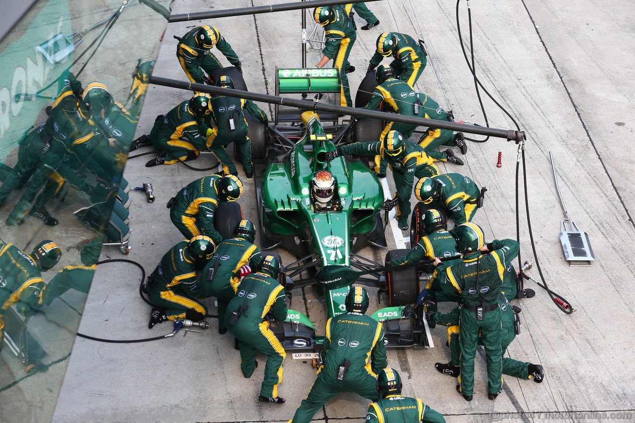 GP MALESIA, 24.03.2013- Gara, Giedo Van der Garde (NED), Caterham F1 Team CT03