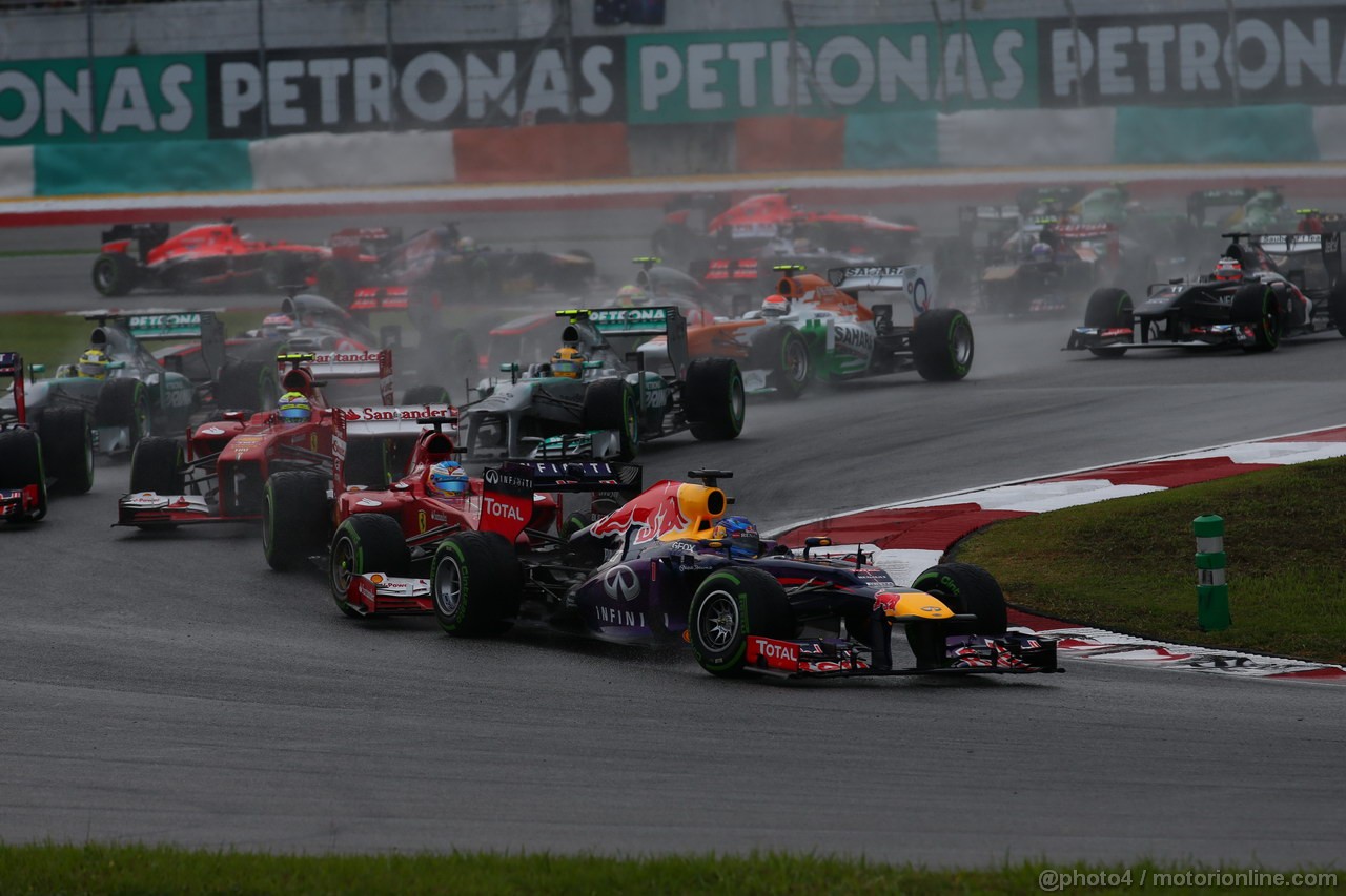 GP MALESIA, 24.03.2013- Gara, the partenza