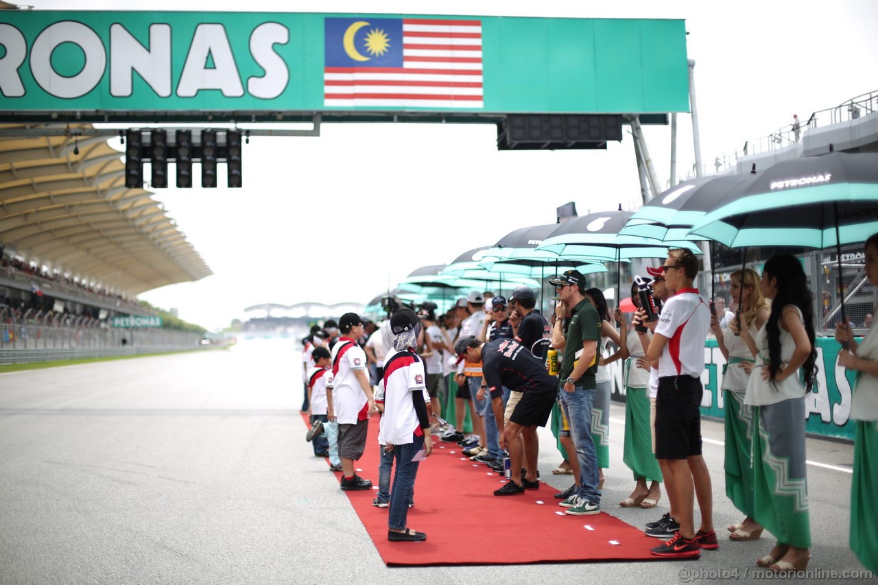 GP MALESIA, 24.03.2013- Atmosphere