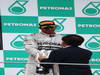 GP MALESIA, 24.03.2013- Gara, the podium;  3rd Lewis Hamilton (GBR) Mercedes AMG F1 W04