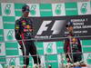 GP MALESIA, 24.03.2013- Gara, the podium; winner Sebastian Vettel (GER) Red Bull Racing RB9, 2nd Mark Webber (AUS) Red Bull Racing RB9