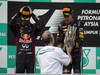 GP MALESIA, 24.03.2013- Gara, the podium; winner Sebastian Vettel (GER) Red Bull Racing RB9, 2nd Mark Webber (AUS) Red Bull Racing RB9