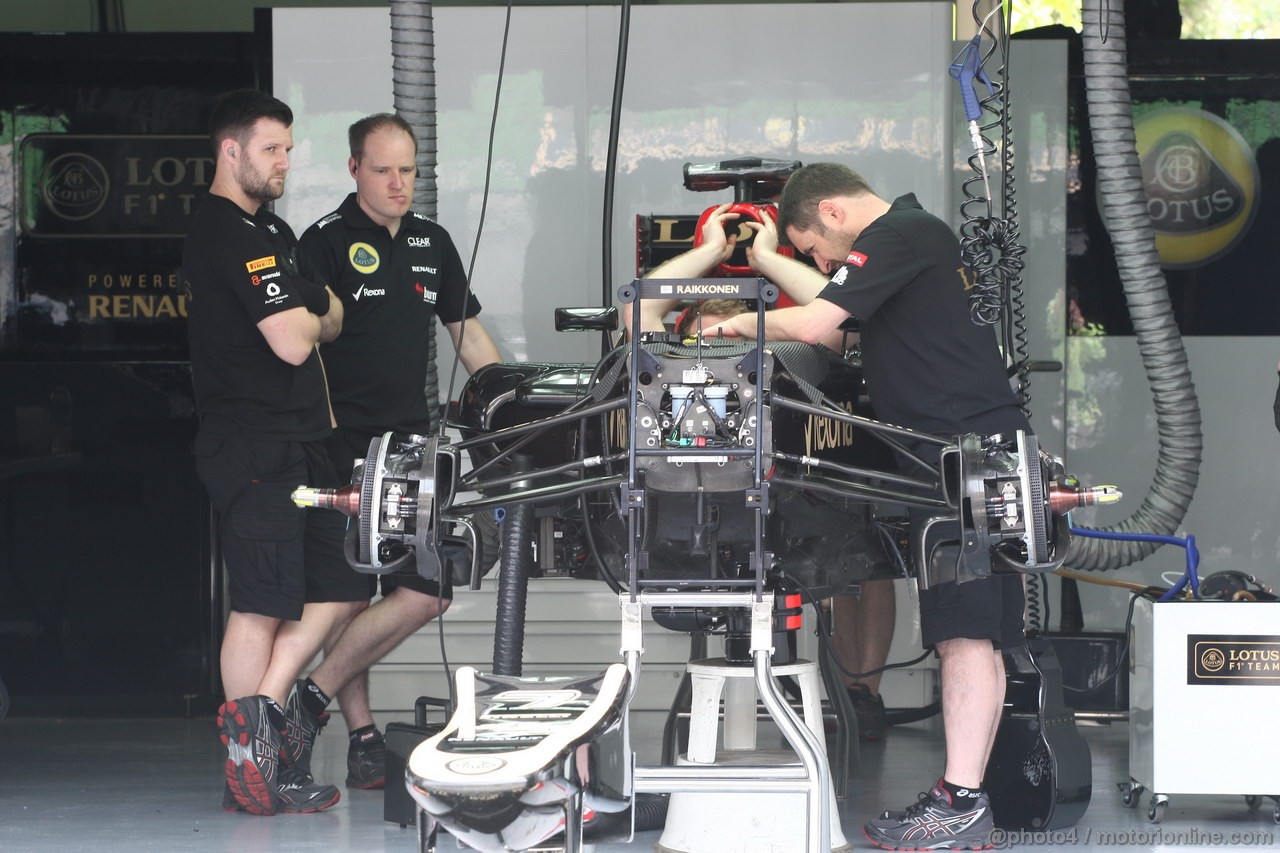 GP MALESIA, 21.03.2013- Kimi Raikkonen (FIN) Lotus F1 Team E21